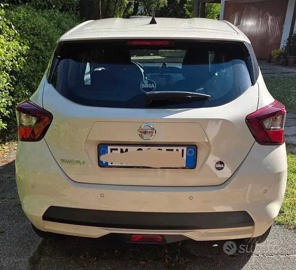 Usata Nissan Micra Acenta 90 CV (66 kW) 2018 Bianco Utilitaria