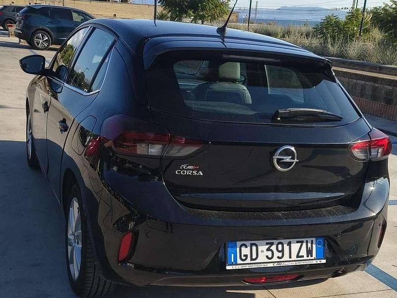 Usata Opel Corsa Elegance 75 CV (55 kW) 2021 Nero Berlina