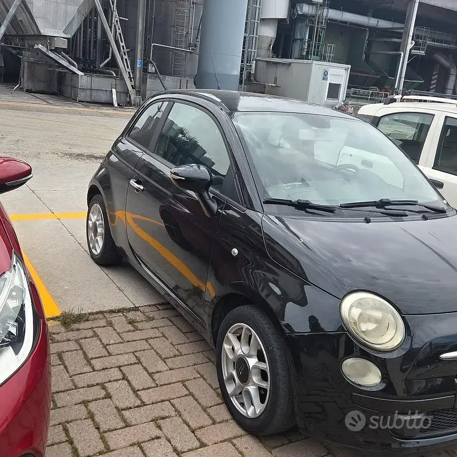 Usata Fiat 500 Sport 69 CV (50 kW) 2008 Nero Berlina