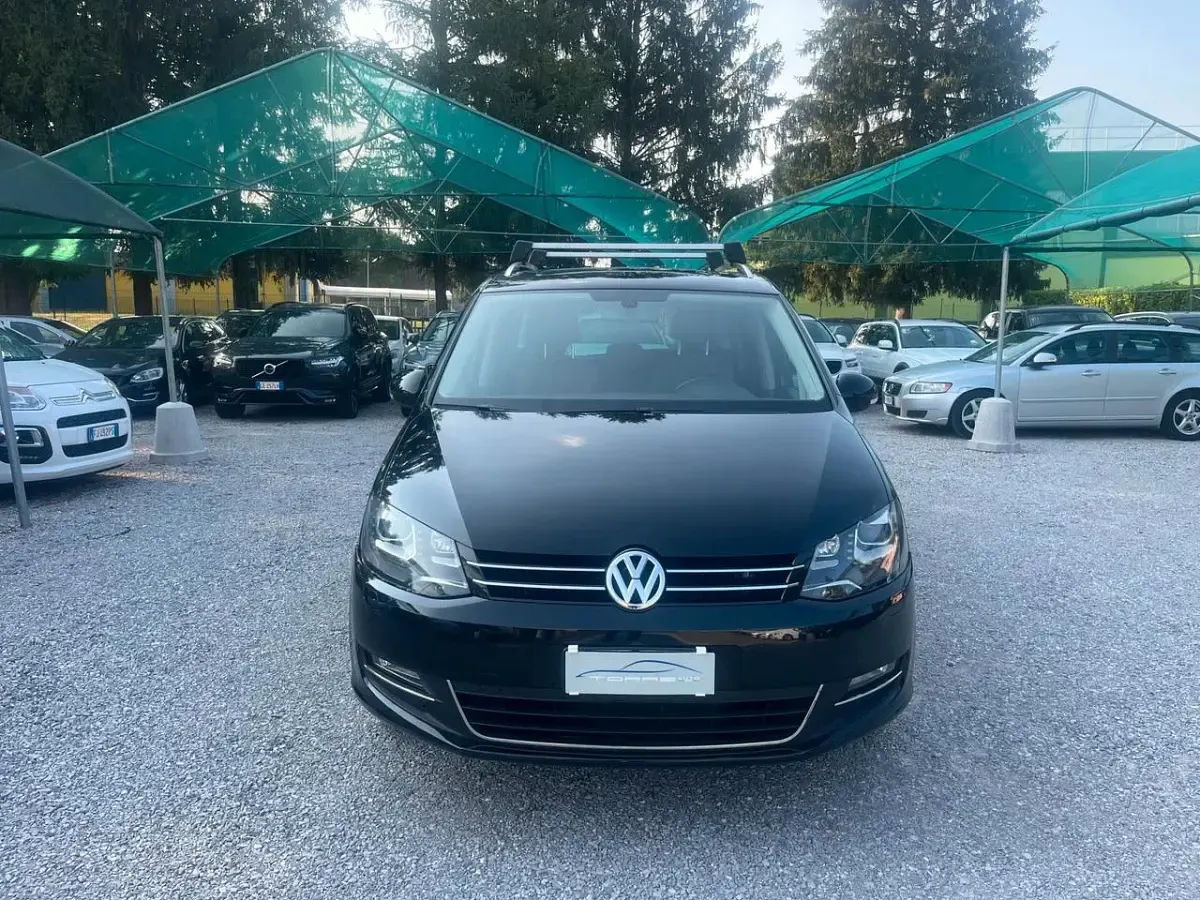Usata VW Sharan Highline 140 CV (102 kW) 2011 Nero Monovolume