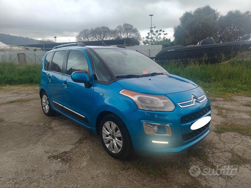 Usata Citroën C3 Picasso Exclusive 92 CV (67 kW) 2014 Blu Monovolume
