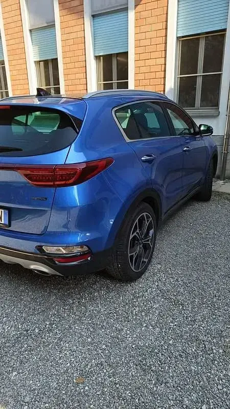 Usata Kia Sportage GT-Line 136 CV (100 kW) 2020 Blu/azzurro SUV