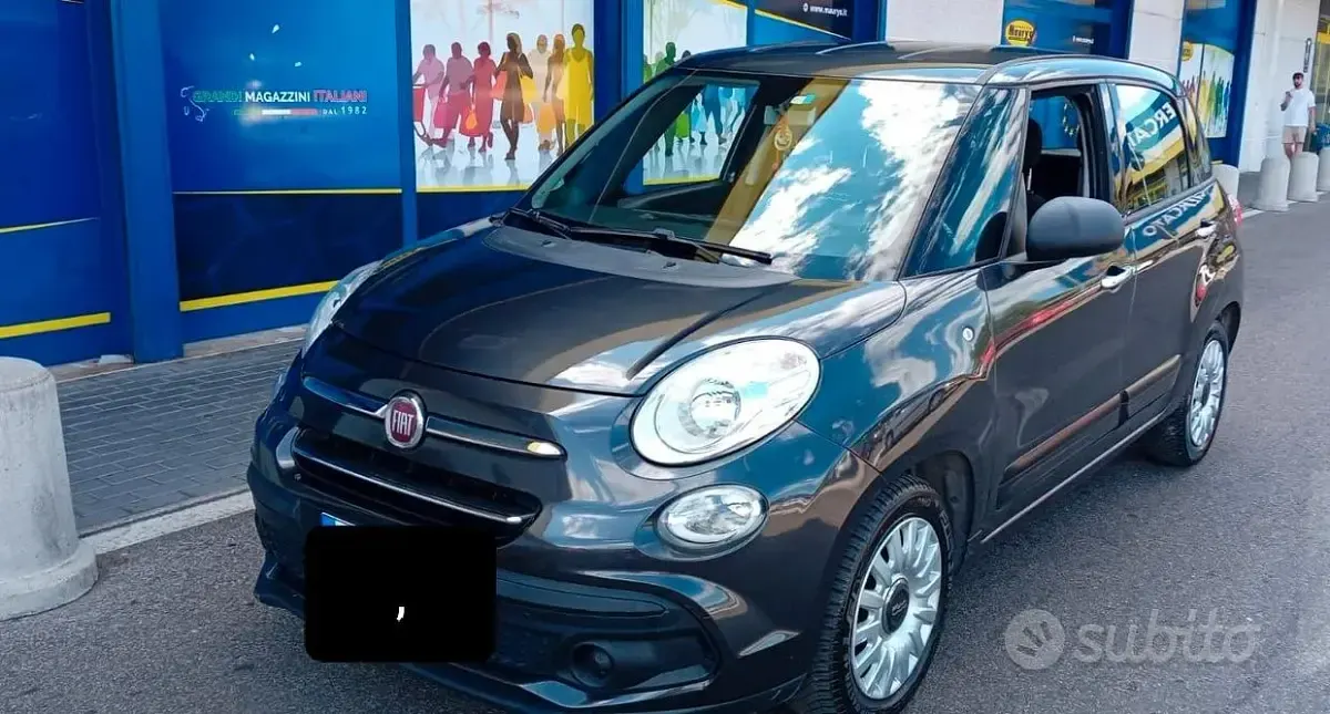 Usata Fiat 500L 95 CV (69 kW) 2019 Nero Monovolume