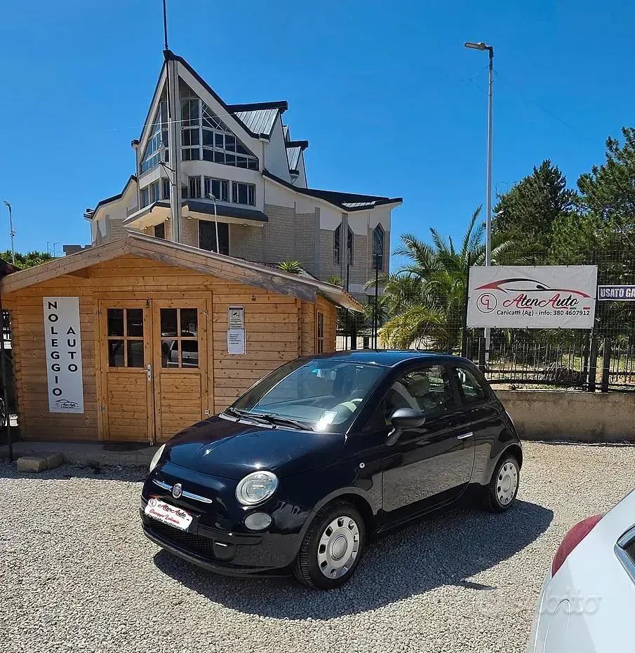 Usata Fiat 500 69 CV (50 kW) 2011 Blu Berlina
