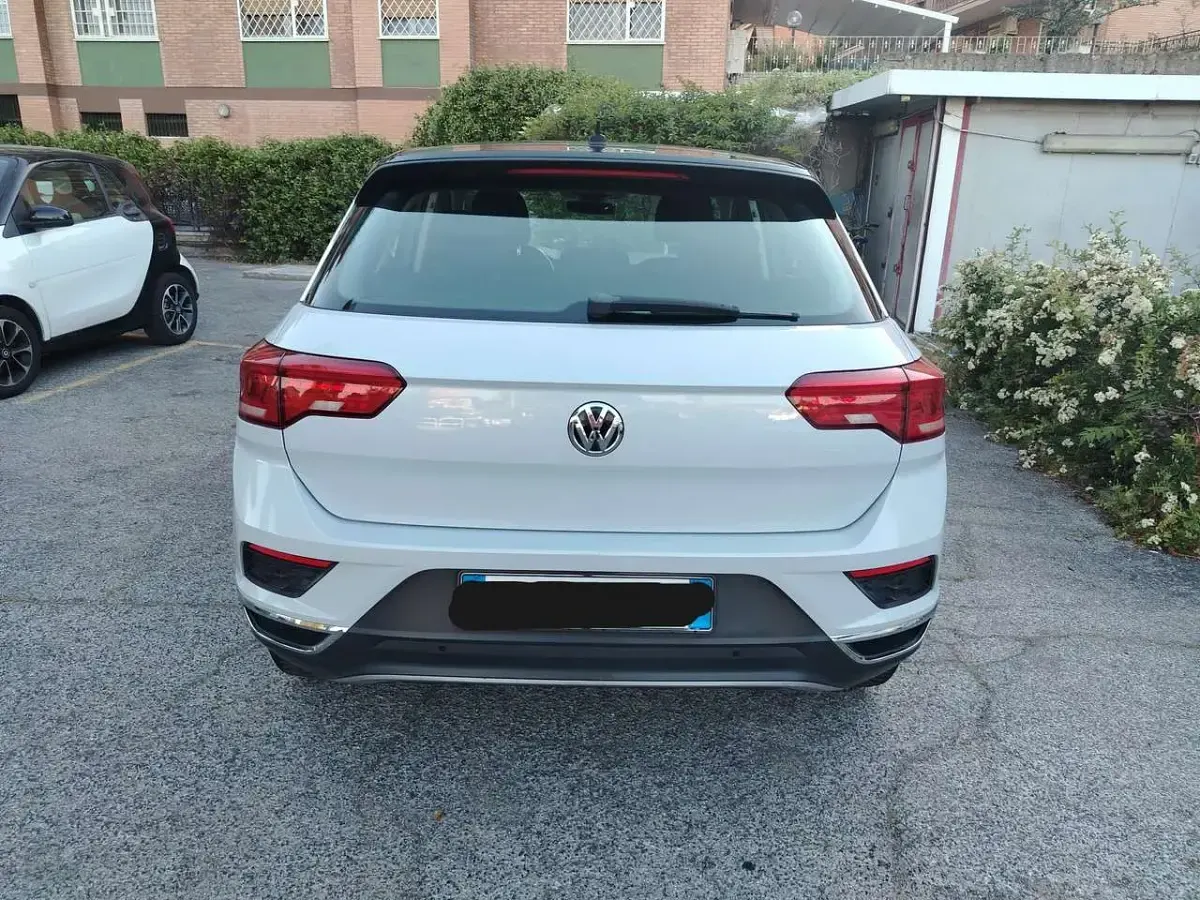 Usata VW T-Roc Advance 116 CV (85 kW) 2019 Bianco SUV
