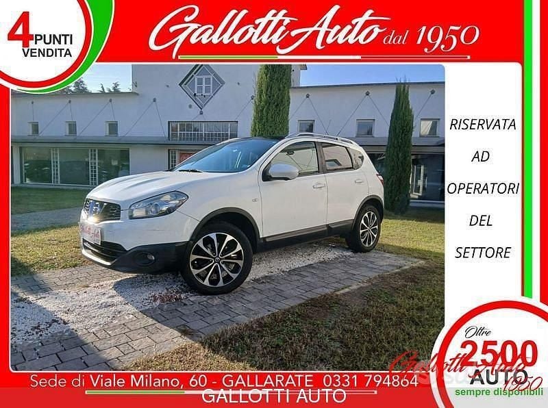 Usata Nissan Qashqai Tekna 110 CV (80 kW) 2012 Bianco SUV
