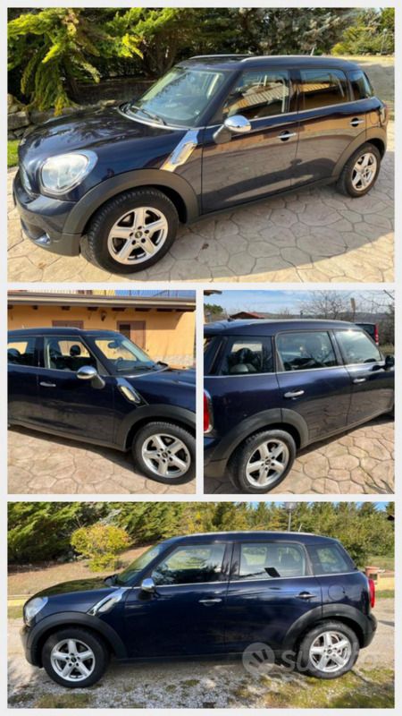 Usata Mini One D Countryman 122 CV (89 kW) 2013 Blu SUV