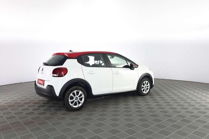 Usata Citroën C3 PureTech 83 CV (61 kW) 2021 Bianco banchisa con tetto ross Utilitaria