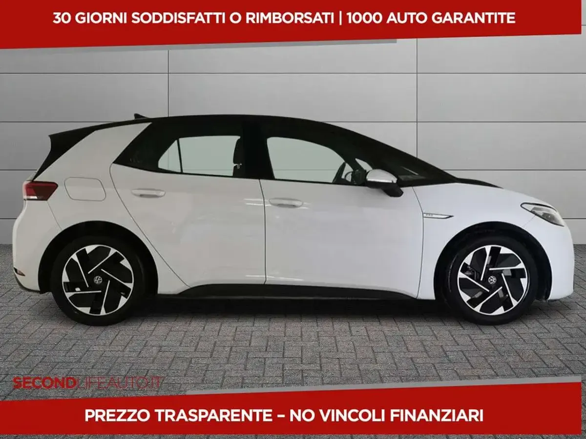 Usata VW ID.3 Pro Performance 150 kW (204 CV) 2023 Bianco Utilitaria