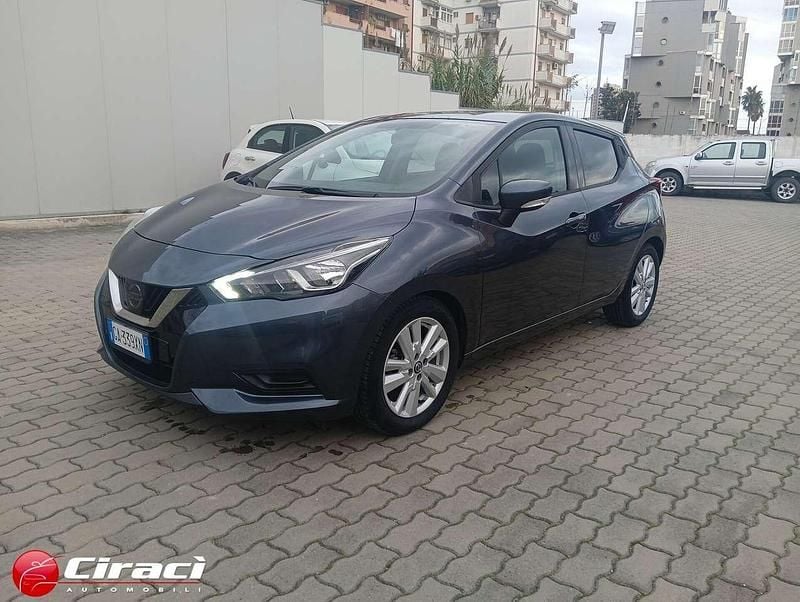 Usata Nissan Micra Acenta 101 CV (74 kW) 2020 Blu Berlina