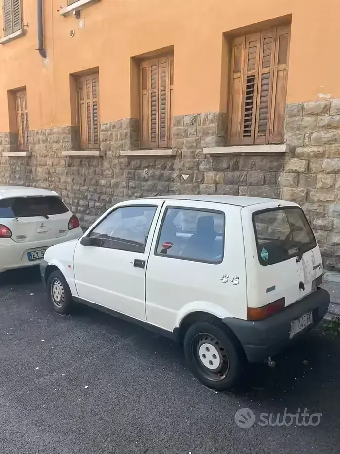 Käytetty Fiat Cinquecento 39 HP (28 kW) 1998 Valkoinen Viistoperä
