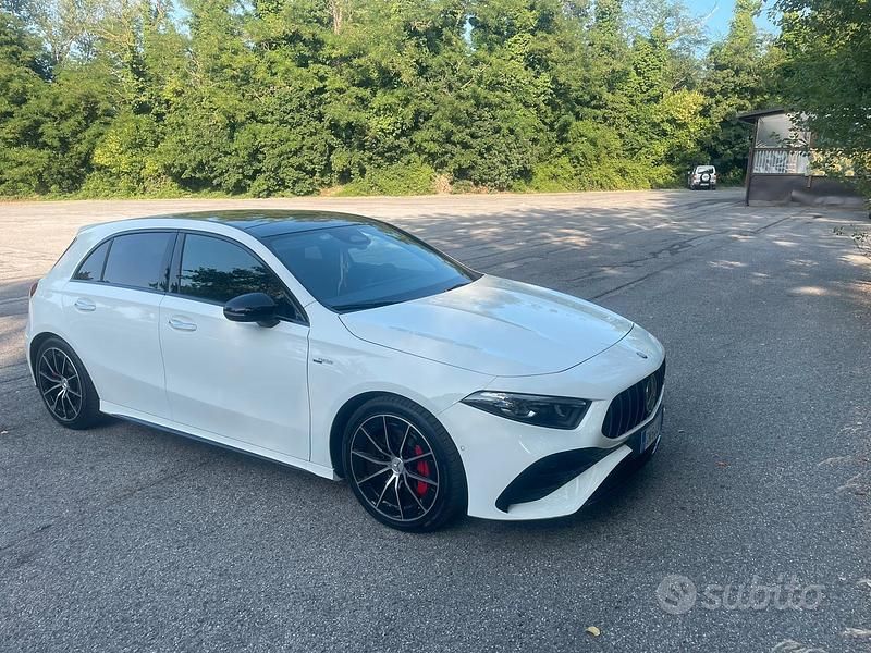 Usata Mercedes A35 AMG 306 CV (225 kW) 2023 Bianco Berlina