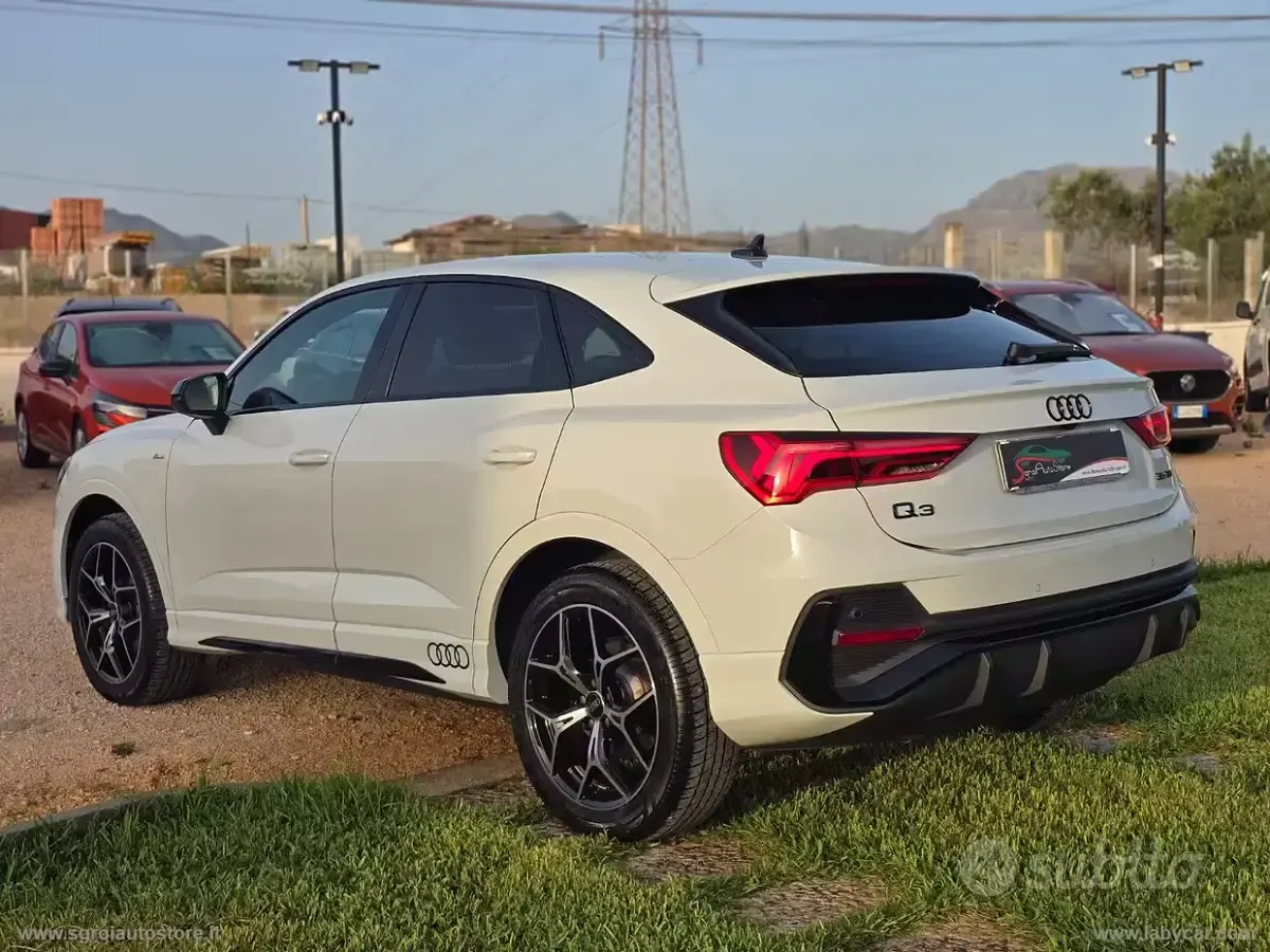 Usata Audi Q3 S-Line 150 CV (110 kW) 2025 Bianco SUV