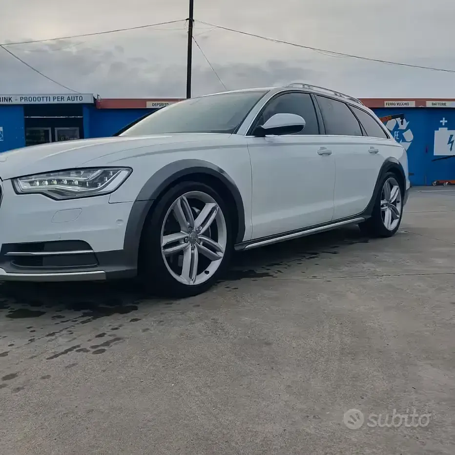 Usata Audi A6 313 CV (230 kW) 2013 Bianco Station wagon