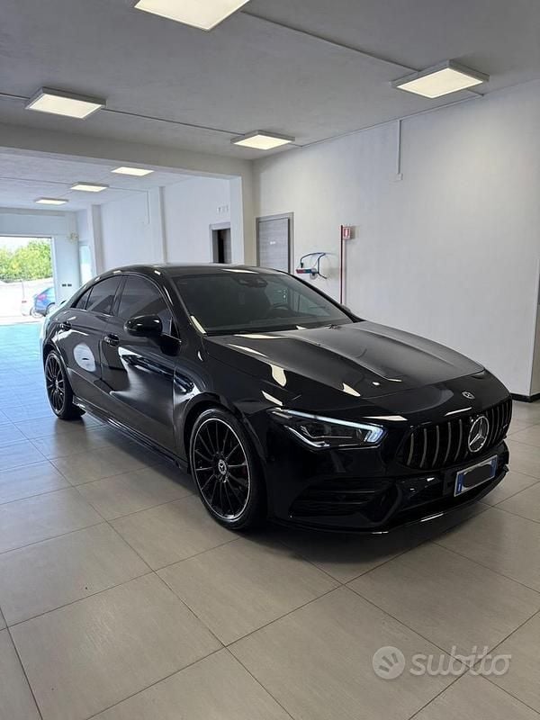Usata Mercedes CLA200 AMG line 150 CV (110 kW) 2025 Nero Berlina