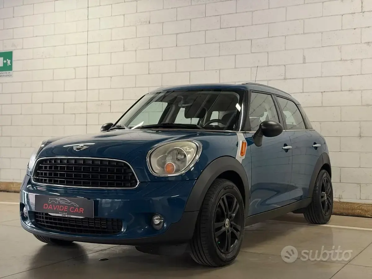Usata Mini Cooper D Countryman 90 CV (66 kW) 2011 Blu SUV