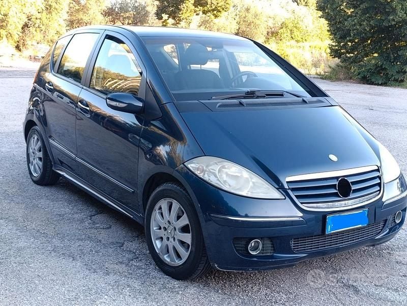 Usata Mercedes A150 95 CV (69 kW) 2005 Blu Utilitaria