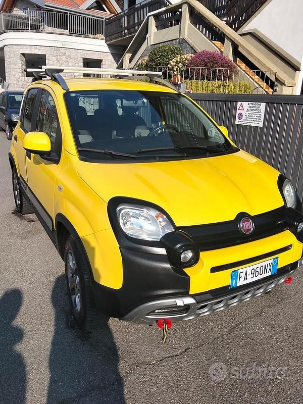 Usata Fiat Panda Cross Cross 2015 Giallo Utilitaria