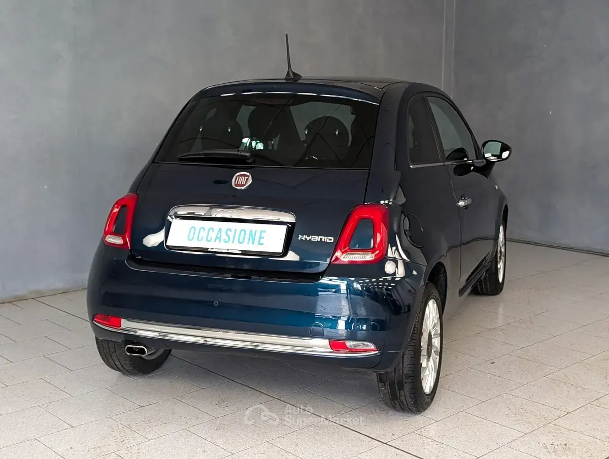 Usado Fiat 500 Dolcevita 94 CV (69 kW) 2023 Azul Berlina