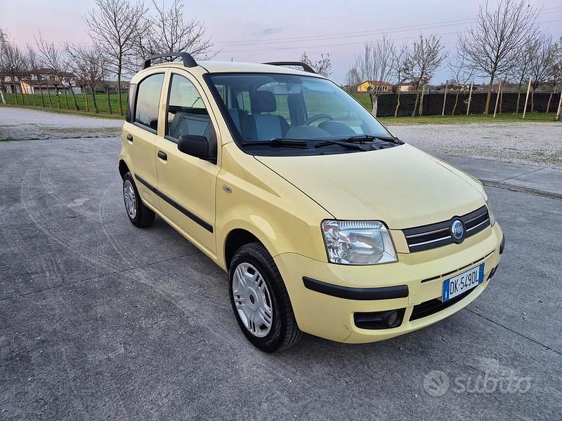 Usata Fiat Panda Dynamic 59 CV (43 kW) 2007 Giallo Utilitaria