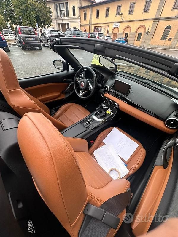 Usata Fiat 124 Spider 140 CV (102 kW) 2019 Nero Cabrio