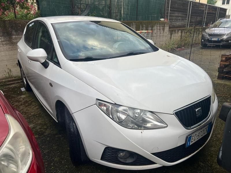 Usata Seat Ibiza 104 CV (76 kW) 2012 Bianco Berlina