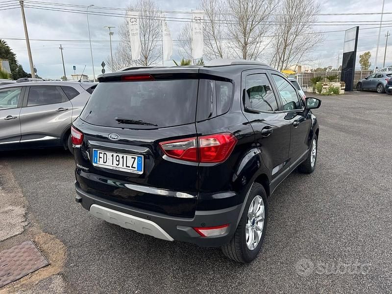 Usata Ford Ecosport Titanium 95 CV (69 kW) 2016 Nero SUV