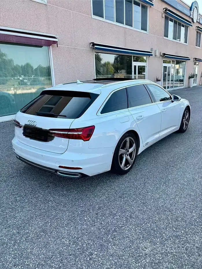 Usata Audi A6 S-Line 204 CV (150 kW) 2022 Bianco Station wagon
