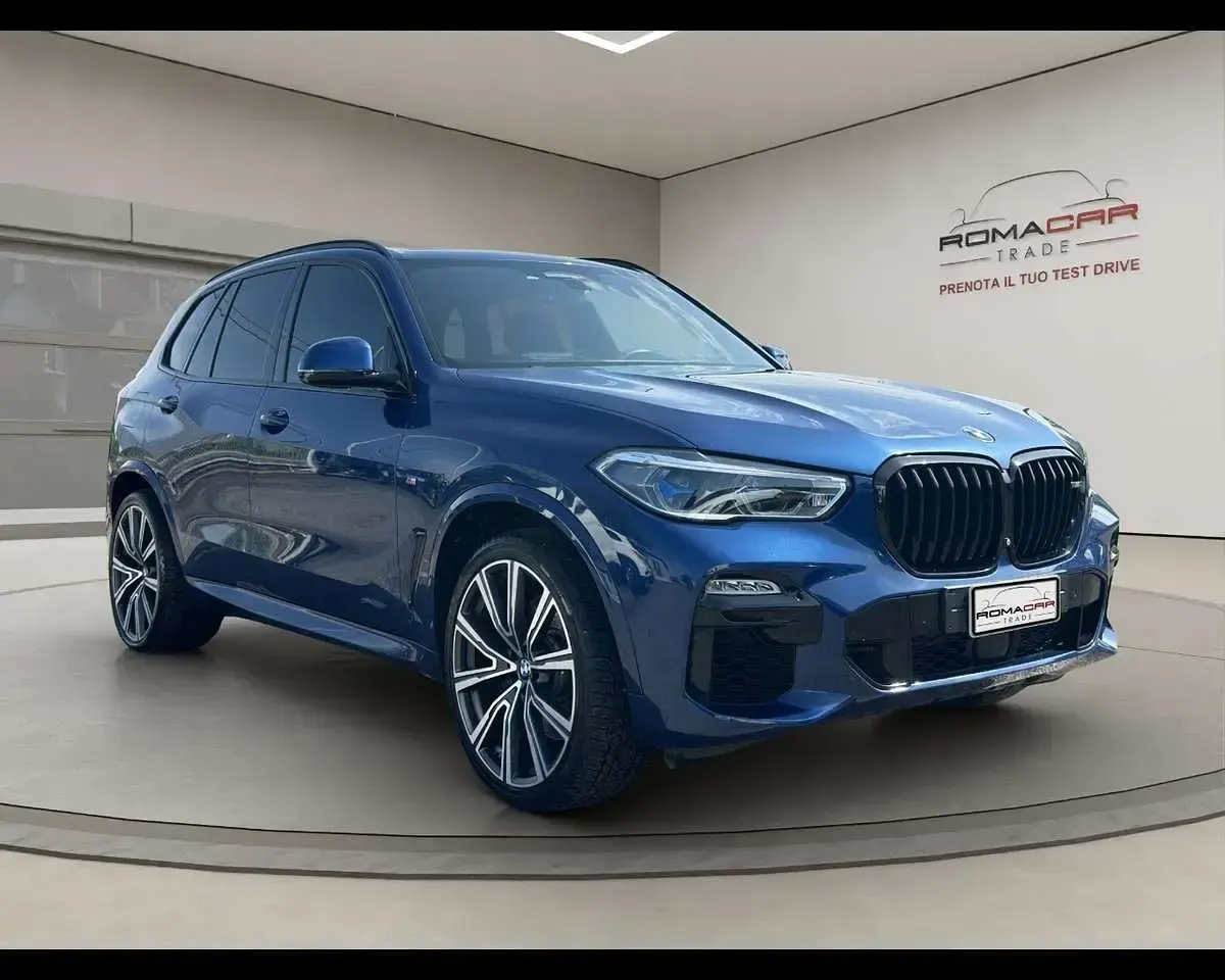 Usata BMW X5 M M Sport 530 CV (389 kW) 2021 Blu SUV