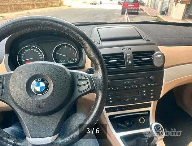 Usata BMW X3 2008 Nero SUV