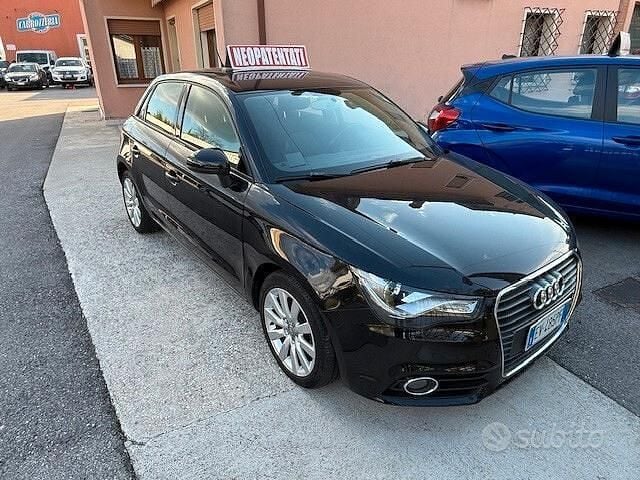 Usata Audi A1 Ambition 90 CV (66 kW) 2014 Nero Berlina