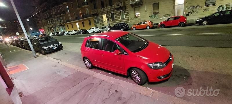 Usata VW Golf Plus 122 CV (89 kW) 2009 Rosso Monovolume