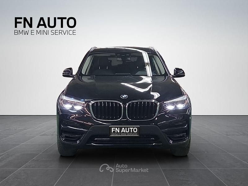 Usata BMW X3 Advantage 184 CV (135 kW) 2021 Nero SUV