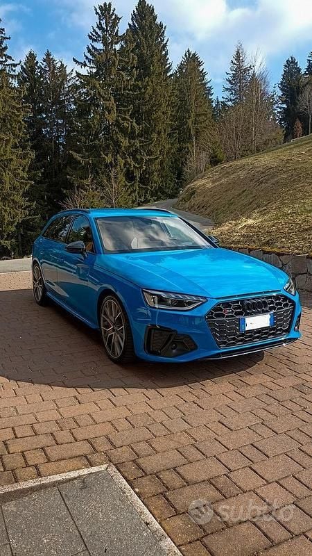 Usata Audi S4 347 CV (255 kW) 2019 Blu Station wagon