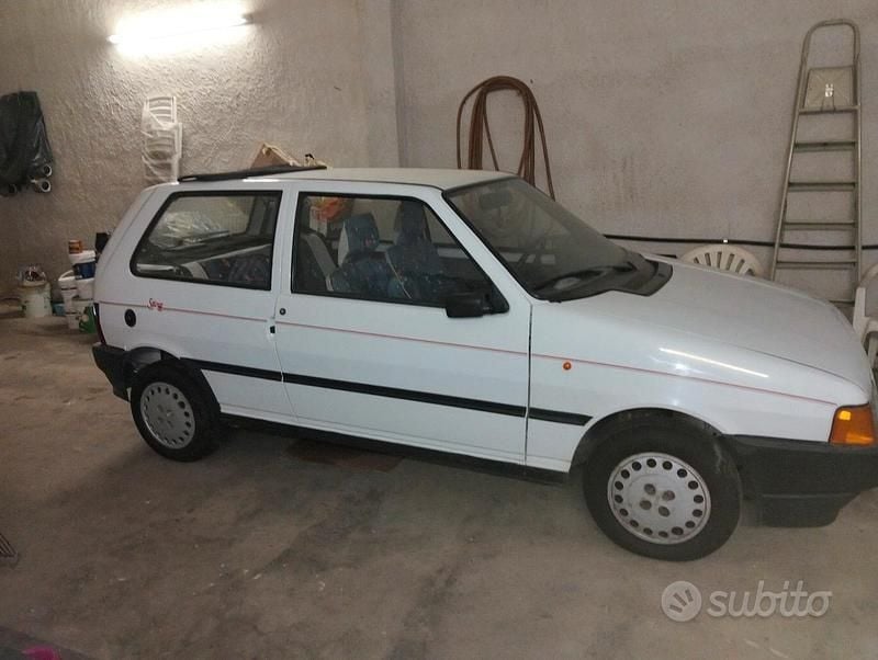 Usata Fiat Uno 1990 Bianco Utilitaria