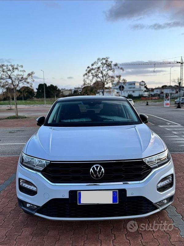 Usata VW T-Roc Style 110 CV (80 kW) 2021 Bianco SUV
