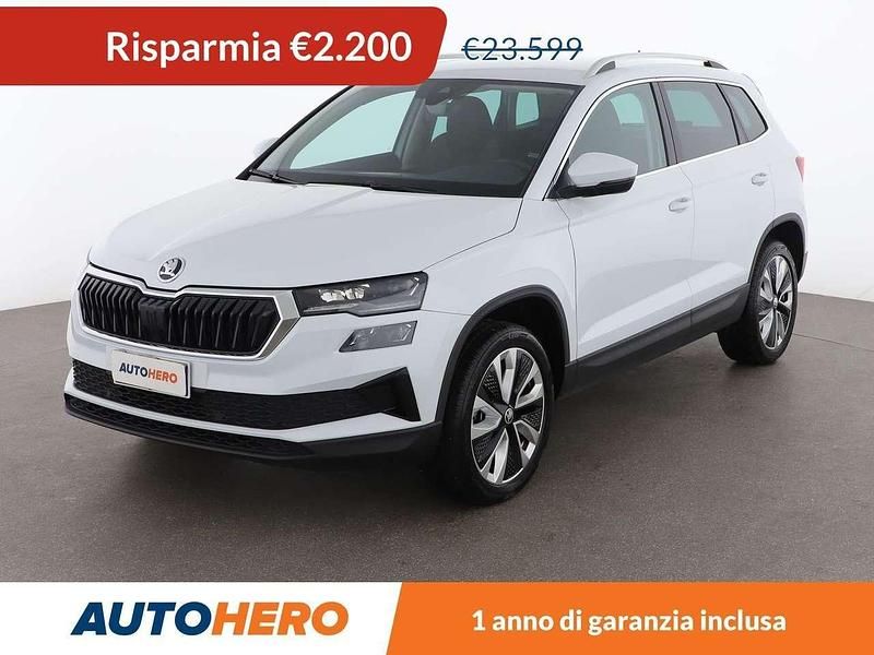 Bianco Usata 2023 Skoda Karoq Style SUV | 21.999 € (Buon prezzo) - Immagine 1/3