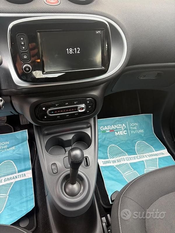 Usata Smart ForFour Passion 90 CV (66 kW) 2018 Blu Utilitaria