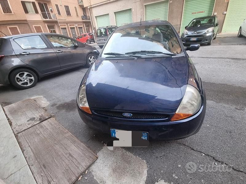 Usata Ford Ka 60 CV (44 kW) 2002 Blu Utilitaria