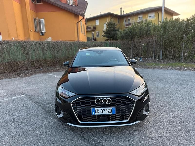 Usata Audi A3 150 CV (110 kW) 2022 Nero Berlina