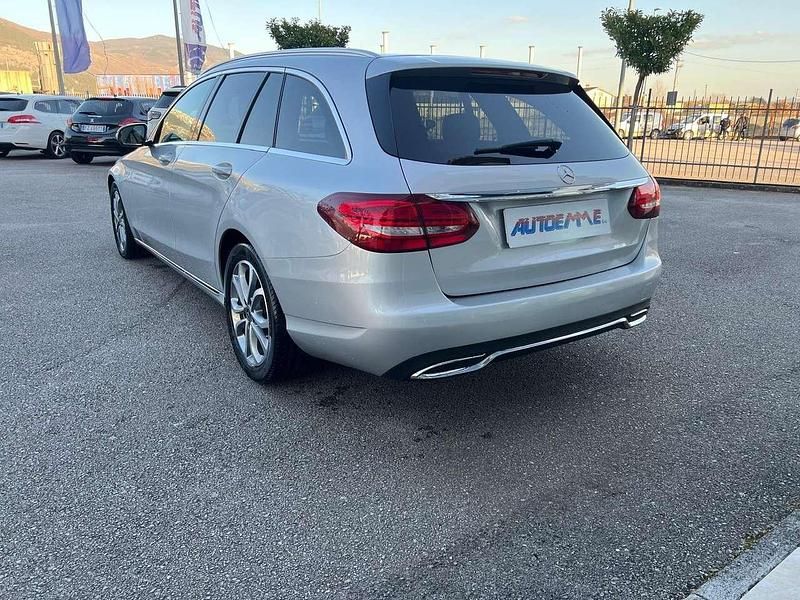 Usata Mercedes C220 170 CV (125 kW) 2017 Argento Station wagon