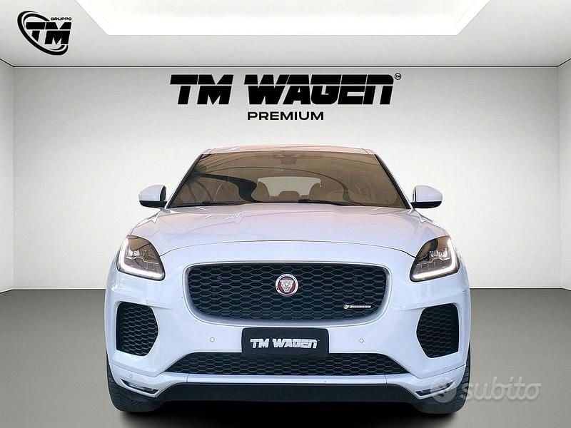 Begagnad Jaguar E-Pace R-Dynamic 249 HK (183 kW) 2018 Vit SUV