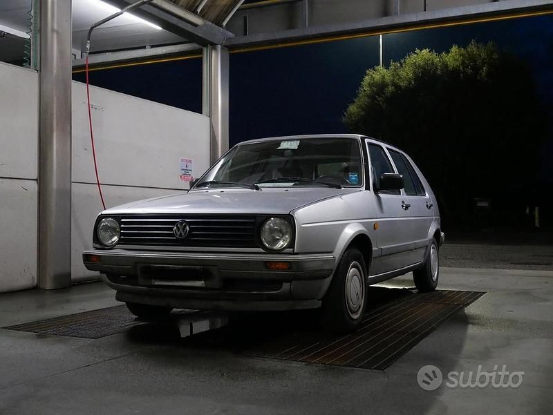 Usata VW Golf II 1987 Grigio Utilitaria