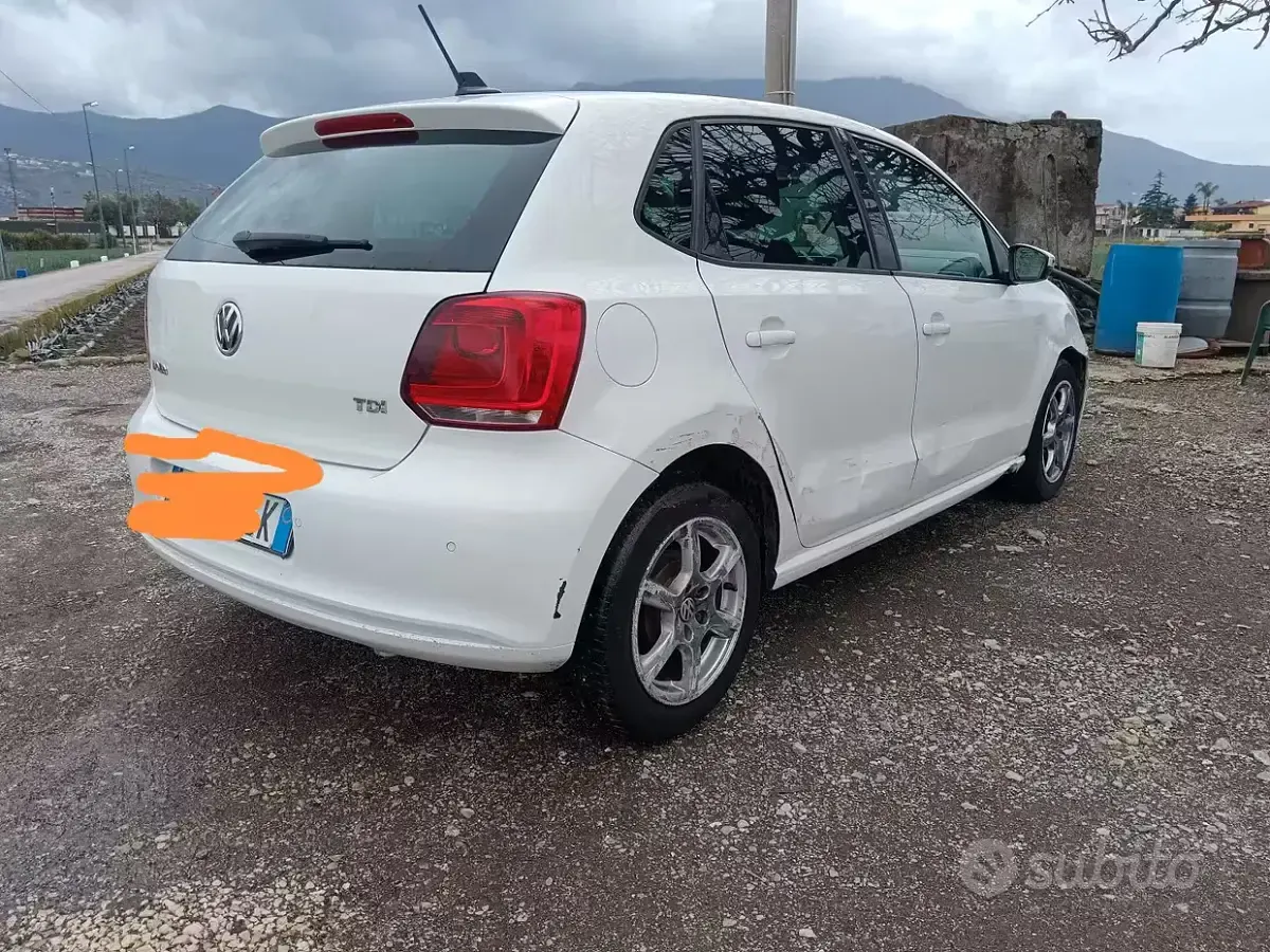 Usata VW Polo 105 CV (77 kW) 2009 Bianco Utilitaria