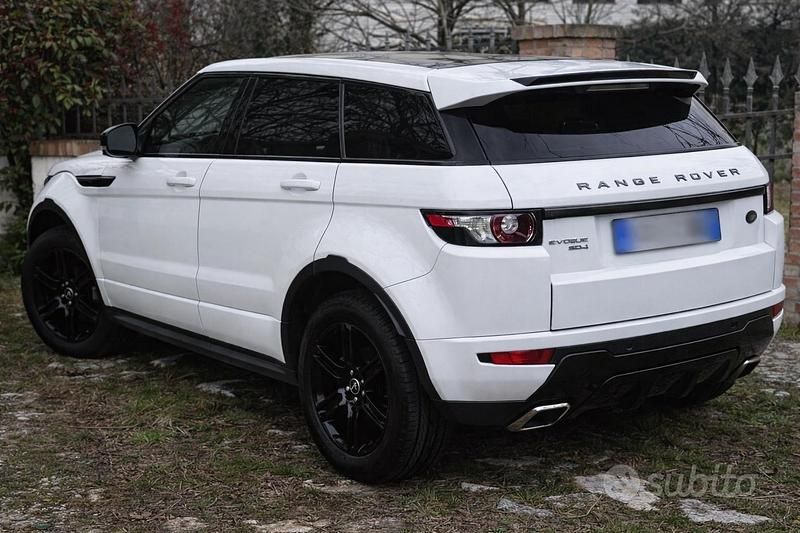 Usata Land Rover Range Rover evoque Pure 190 CV (139 kW) 2013 Bianco SUV