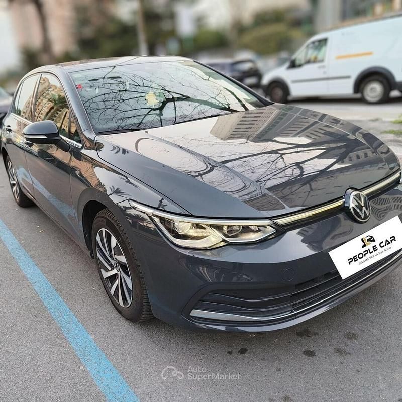 Usata VW Golf VIII Style 150 CV (110 kW) 2021 Grigio Berlina