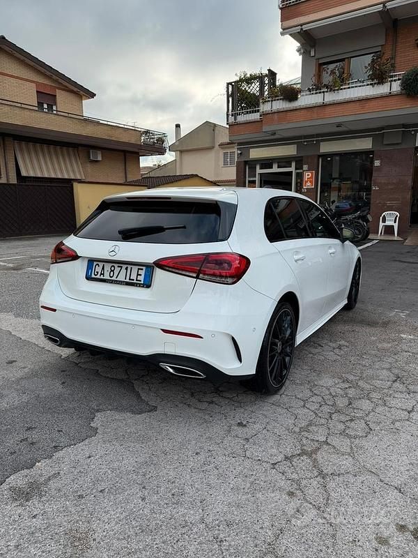 Usata Mercedes A180 Premium 116 CV (85 kW) 2020 Bianco Berlina