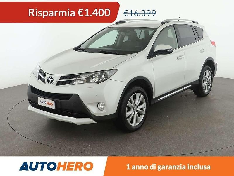 Bianco Usata 2015 Toyota RAV4 Lounge SUV | 15.799 € (Cara) - Immagine 1/3