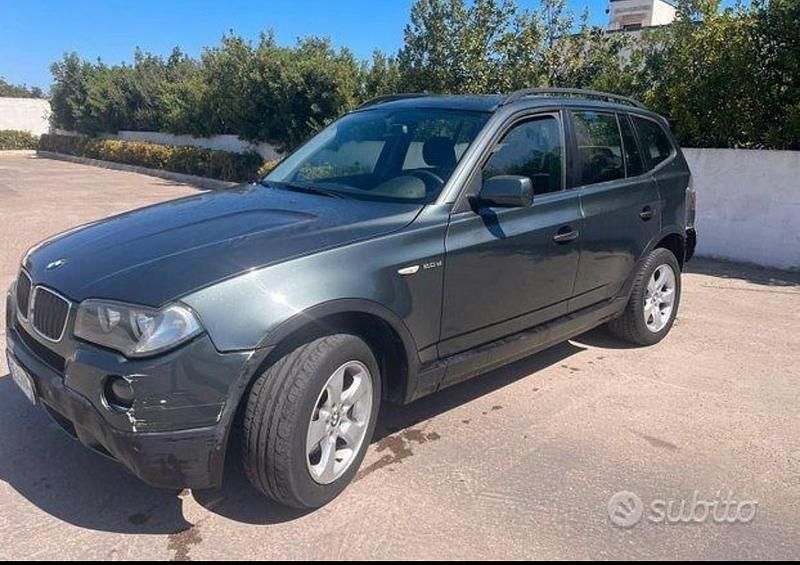 Usata BMW X3 150 CV (110 kW) 2006 Verde SUV