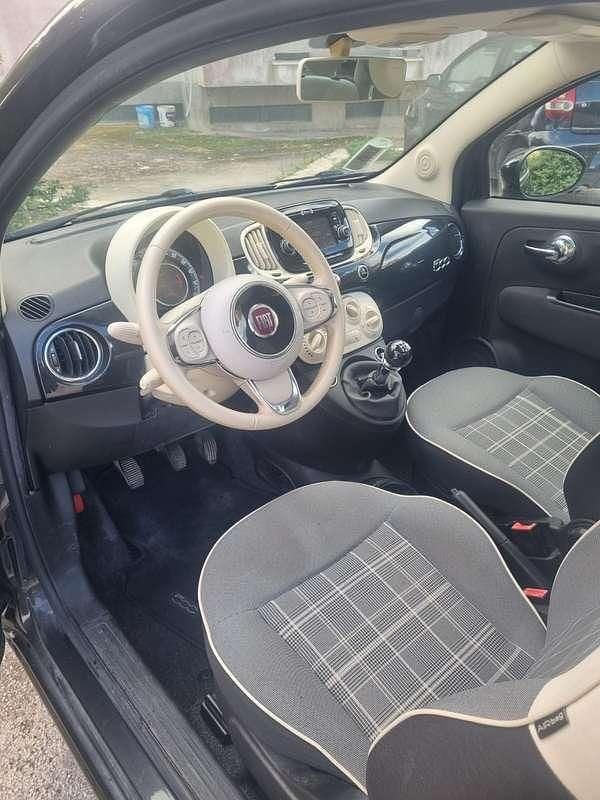 Usata Fiat 500 Easy 69 CV (50 kW) 2018 Nero Utilitaria